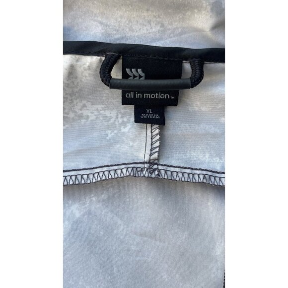 All in Motion Men’s Size XL Waterproof Rain Windbreaker Jacket Gray - Picture 8 of 15